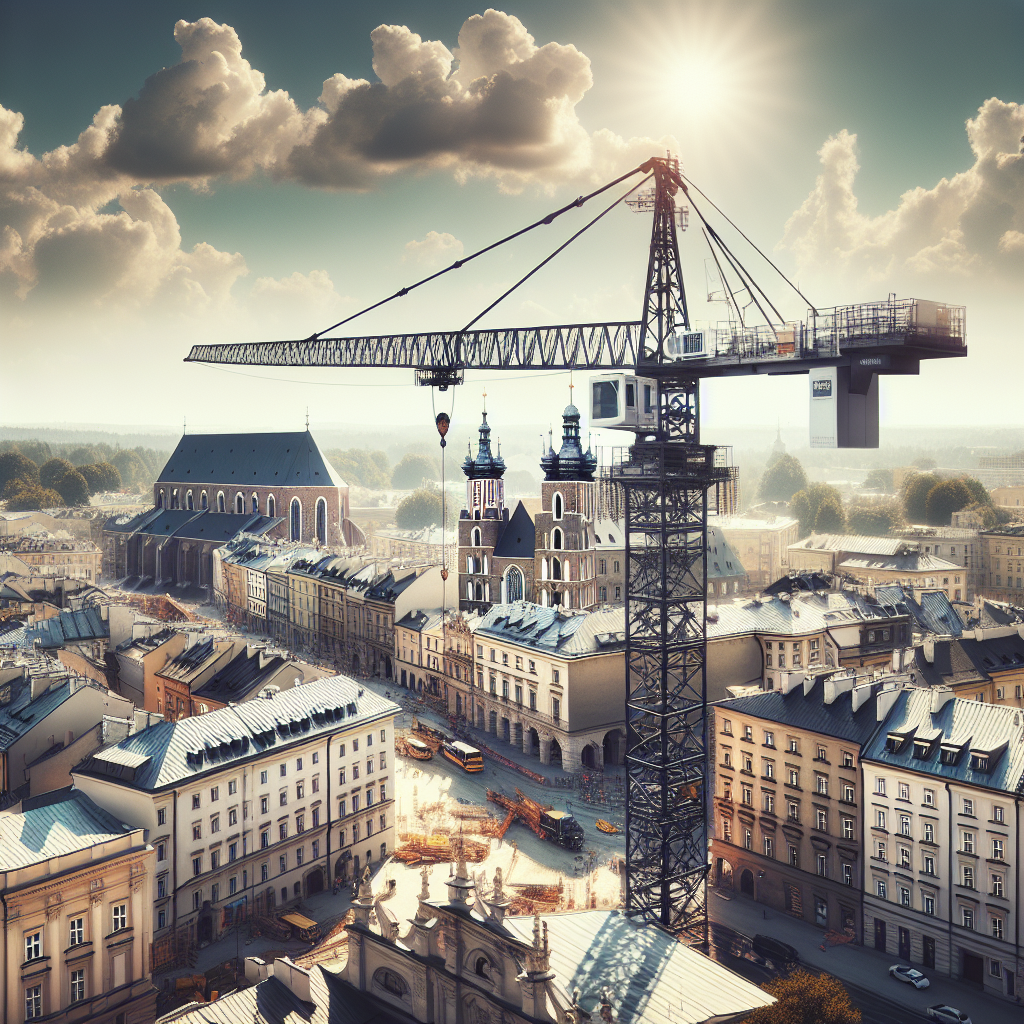 Dźwig Kraków – kluczowy element nowoczesnych inwestycji budowlanych
