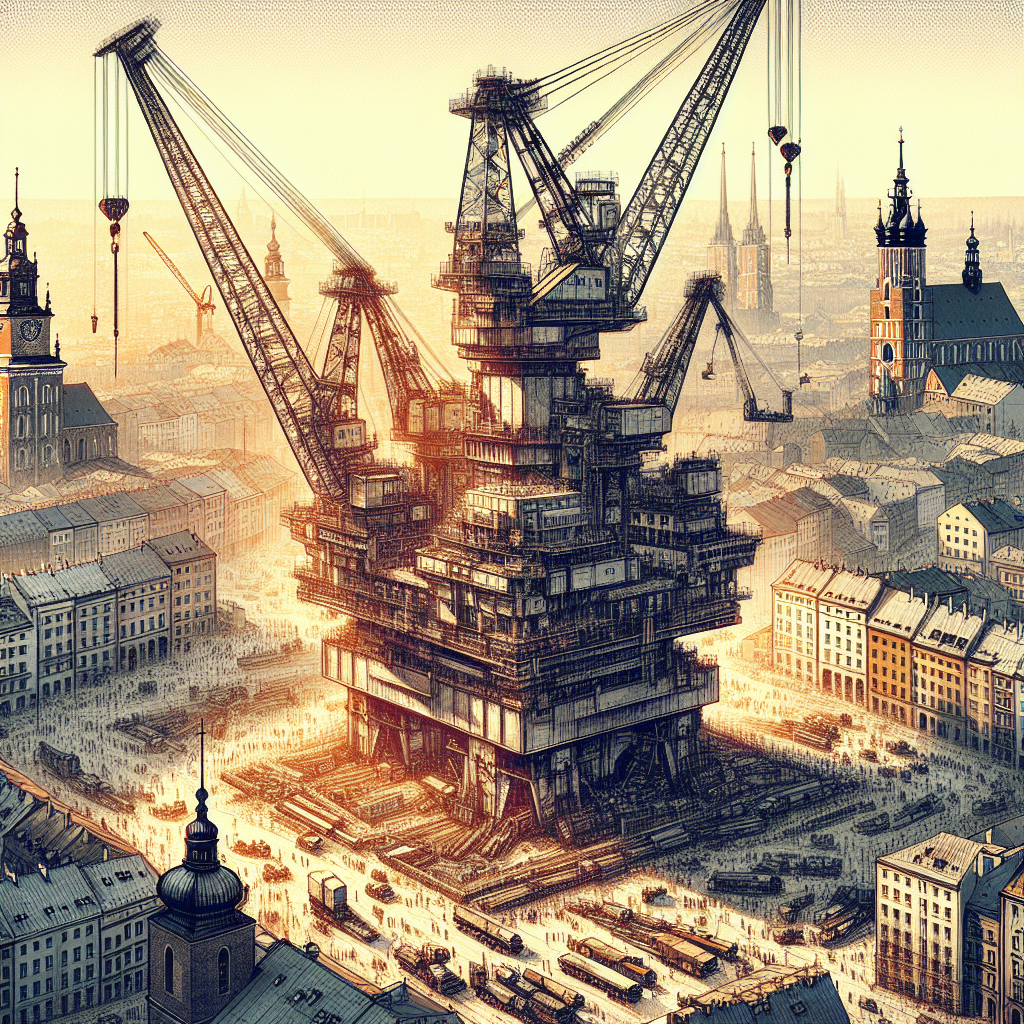 Dźwig Kraków – kluczowy element nowoczesnych budów